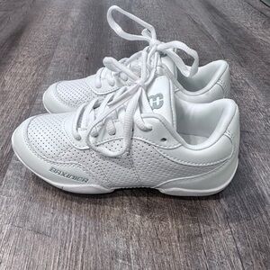 NEW White Leather Cheer/Dance Sneakers